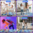 2Player Dance Mat for Kids, Electronic Double Dance Mixer Rhythm Step Play Mat,Dance pad Game Toys Music for Girls Boys,Christmas/Festival/Birthday Gifts for Kids,Age 3 4 5 6 7 8 9 10 11 12+ Year Old by TinyTreasures Baby Boutique