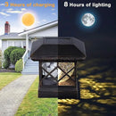 TWINSLUXES Solar Cap Lights Outdoor - Waterproof LED Fence Solar Lights for 3.5x3.5/4x4/5x5 Wood Posts in Patio, Deck or Garden Decoration by GreenHaven Gardens