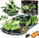 STEM Building Blocks Kit for Kids - 2 in 1 Remote Control Race Car and Robot Toy, Great Gift for Boys, Teens Age 6 7 8-12+ Year Old Who Love Engineering and RC Sports Car Toys by TinyTreasures Baby Boutique