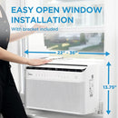 Midea MAW08V1QWT U-Shaped AC Window Air Conditioner by TinyTreasures Baby Boutique