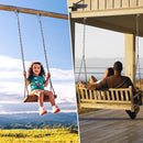 Heavy Duty Swing Hangers for Wooden Sets 2000 LB Capacity Hammock Hanger 360 Swivel Stainless Steel Swing Hardware Accessories 2 Packs for Porch Playground Yoga Heavy Bag by TinyTreasures Baby Boutique