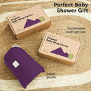 KeaBabies Baby Wrap Carrier - All in 1 Original Baby Carrier Newborn to Toddler Sling, Easy to Wear, Hands Free Bonding, Lightweight, Breathable Infant Wraps (Royal Purple) by TinyTreasures Baby Boutique