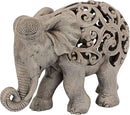 Design Toscano Anjan the Elephant Jali Sculpture by CozyNest Decor