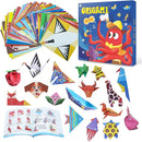 Origami Kit for Kids Ages 5-16, 108 Sheets with 54 Patterns & Instruction Book | Origami Paper Kit for Beginners & Advanced | Arts & Crafts Toys for Girls & Boys Ages 8-12 | Birthday & Christmas Gifts by TinyTreasures Baby Boutique