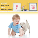 Extra Large Clean Touch Ink Pad for Baby Handprints and Footprints – Inkless Infant Hand & Foot Stamp – Safe for Babies, Doesn’t Touch Skin – Perfect Family Memory or Gift by Tiny Gifts, Pink by TinyTreasures Baby Boutique