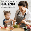 Wooden Utensils Set in Teak - Kitchen Essentials by Zulay Kitchen