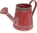 Cute Small Watering Can Indoor Plants Garden Metal Decorative Watering Cans for Outdoor Plants Bonsai Outdoor Garden Flower Decorative (Red, 1.5L, 50.7 Oz) by GreenHaven Gardens