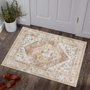 Lahome Boho Kitchen Rugs Washable - 2x3 Small Non-Slip Entry Rugs for Inside House Oriental Throw Area Rugs for Bedroom Accent Distressed Floor Doormat Carpet for Bathroom Entryway Laundry Living Room by TinyTreasures Baby Boutique