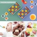 Silicone Ice Cube Tray 3 Pack, HANCELANT Ice Cube Mold, Ice Trays for Freezer with Lid for Whiskey, Baby Food, BPA Free, Easy Release by TinyTreasures Baby Boutique