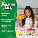 Skillmatics Poke-in Art - Animal Masks, Mess-Free Fun for Kids, DIY Wood Craft Kits, Creative Activity, Gifts for Girls & Boys Ages 4, 5, 6, 7, 8, 9 by TinyTreasures Baby Boutique