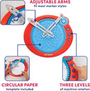 Spirograph Electric Machine - Arts and Crafts, Kids Toys, Art Supplies, Craft Supplies, Drawing Kit, Spiral Art, Classic Gear Design Kit, Case, Pens, Design Sheet Included, Ages 8+ by TinyTreasures Baby Boutique