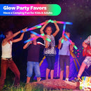 68 PCS LED Foam Glow Sticks Bulk, Glow in the Dark Party Supplies with 3 Modes Colorful Flashing, Neon Party Favors for Birthday, Wedding, Carnival, Concert, Halloween Glow Sticks by TinyTreasures Baby Boutique