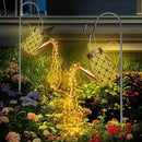 Forlivese 2PCS Solar Watering Can with Lights, Solar Lights Outdoor Decorations with Hanging Solar Garden Lights with Bracket Waterproof Watering Can Landscape Light for Patio Gardening Pathway 36LED by GreenHaven Gardens
