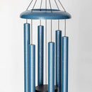 Corinthian Bells by Wind River - 36 inch Sky Blue Wind Chime for Patio, Backyard, Garden, and Outdoor Decor (Aluminum Chime) Made in The USA