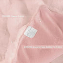 Pink Cozy Faux Fur Twin Blanket for Living Room Bedroom 60x80 Thick Ultra Soft Fuzzy Throw Blanket Fluffy Furry Bed Comforter Home Gifts 860 GSM by CozyNest Decor