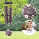 ASTARIN Personalized Deep Tone Wind Chime Memorial, Customized Sympathy Wind Chimes, Memory Wind Chimes for Loved Ones Lost, Bereavement Gifts Windchimes Outdoor by CozyNest Decor