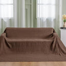 PHF Cooling Waffle Blanket California King Size, Lightweight 60% Rayon Derived from Bamboo & 40% Cotton Breathable Blanket for Hot Sleepers, Soft and Luxury for Bed Couch Sofa, 110"x96", Cocoa Brown by CozyNest Decor