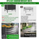 Doniks Raised Garden Bed with Legs, 48×48×37in Large Outdoor Metal Galvanized Garden Planting Box,1200lb Capacity for Vegetables Lawn Green Flowers, Fruits, Terrace by GreenHaven Gardens