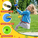 Tree Swing Rainbow Climbing Rope, Heavy Duty Swing Disc Seat Replacement for Kids with Hanging Strap and Platform Carabiners Indoor/Outdoor Playground Accessories (Leaf Green) by TinyTreasures Baby Boutique