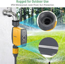 RAINPOINT WiFi Water Timer Hose Timer - Smart Garden Hose Faucet Timer with Weather Aware/3 Irrigation Plan/Automatic Rain Delay - APP Voice Control Sprinkler Valve Timer with WiFi Hub by GreenHaven Gardens
