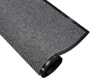 Profile Rubber Door Mat, 72x48inch, Heavy Duty, Entrance Doormat, Indoor and Outdoor, Waterproof, Easy Clean Shoe Scraper, Home Rug Welcome Mats for Entryway, Patio, Porch(Light Grey) by GreenHaven Gardens