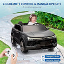 Hetoy 24V 2-Seater SUV Licensed Chevrolet Blazer Ride On Car Toy w/Parent Remote Control, 3 Speeds, Wireless Music, MP3 Player, Electric Car for Kids Ages 3-8, Grey by TinyTreasures Baby Boutique