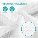 Mesh Laundry Bags with Adjustable Shoulder Strap, 24" x 36" Heavy Duty Nylon, Drawstring Closure, 3-Pack, Mixed Colors by TinyTreasures Baby Boutique