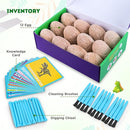 Dig Up Dinosaur Fossil Eggs, Break Open 12 Unique Eggs and Discover 12 Cute Dinosaurs, Easter Digging Toy for 3 4 5 6 7 8 9-12 Year Old Boys Archaeology Science STEM Gift by TinyTreasures Baby Boutique