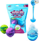 Super Goo Bath Slime 'Surprise' Bombs, 6 Pack | Kids Bath Bombs With Surprise Inside | Nontoxic | Stretchy, Squishy Slime Soap | Sensory Fun for Kids by TinyTreasures Baby Boutique