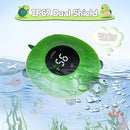 TKY Baby Bath Thermometer with LED Display-Rechargeable Water&Room Temperature Monitor, Floating Toy with Temp Alert, Waterproof for Newborns, Nurseries - Must Have Bath Essentials (Green Tortoise) by TinyTreasures Baby Boutique