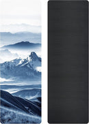 Non Slip Yoga Mat TPE Workout Mat for Men Women, Thick Workout Mat with Carrying Strap, Fitness Mats for Exercise, Yoga, Fitness, Pilates, Floor Workouts (72" x 24" x 6mm) by TinyTreasures Baby Boutique