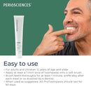 PerioSciences AO Pro Natural Toothpaste with Nano Hydroxyapatite, Remineralizing, Fluoride Free, SLS Free, Gluten Free 3 fl oz / 90ml - Pack of 2 by CozyNest Decor