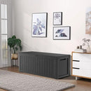 Heavy-Duty 270 Gallon Waterproof Deck Storage Box, Outdoor Storage for Garden & Patio, Lockable Resin Storage Chest for Pool Accessories, UV-Resistant, Onyx Black by GreenHaven Gardens
