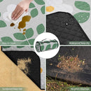 Picnic Blankets Extra Large - Beach Blanket Waterproof Sandproof with Shoulder Strap, Machine Washable, Outdoor Blanket with Stakes for Grass Concert, Park, Lawn,Travel,Spring Summer.Green by TinyTreasures Baby Boutique
