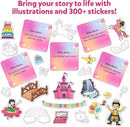 Skillmatics Storybook Art Kit - Create Fairytale Stories, DIY Craft & Writing Kit with 300+ Stickers, Scrapbooking & Journal Activity, Gifts for Kids Ages 5, 6, 7, 8, 9, 10 by TinyTreasures Baby Boutique