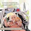 Taf Toys Baby Activity Arch, Stroller and Car Seat Toy Attachment with Rattling Beads Maze and Double-Sided Spinning Mirror, Ideal for Baby’s Fine Motor Skills Development, 0-12 Months by TinyTreasures Baby Boutique