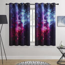 Galaxy Blackout Curtains - Space Design, 100% Blackout, 2 Panels, Each W52×L63, Thermal Insulated Curtains for Bedroom, Noise Reducing & Energy Efficient, Keeping Your Decor Looking Fresh and Vibrant by TinyTreasures Baby Boutique