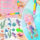 EDsportshouse Decorate Your Own Water Bottle Kits for Girls Age 4-6-8-10,Mermaid Painting Crafts,Fun Arts and Crafts Gifts Toys for Girls Birthday Christmas(Mermaid) by TinyTreasures Baby Boutique