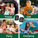 3 in 1 Electronic Tic Tac Toe Game, Handheld Digital Tic Tac Toe Bolt Game with Silent Mode, Portable Learing Toy Gift for Kids & Adults, Green(One Pack) by TinyTreasures Baby Boutique
