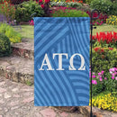 Alpha Tau Omega Licensed Flag Garden 12x19 inches Flag Banner Yard Decor Outdoor Decoration (Alpha Tau Omega