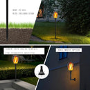 I-SHUNFA 96 LED Outdoor Waterproof Solar Torch Lights with 3 Modes—Flickering Flame, Fade Effect, or Full Brightness! Automatic On/Off Landscape Decorations and Security Lights by GreenHaven Gardens