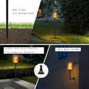 I-SHUNFA 96 LED Outdoor Waterproof Solar Torch Lights with 3 Modes—Flickering Flame, Fade Effect, or Full Brightness! Automatic On/Off Landscape Decorations and Security Lights by GreenHaven Gardens