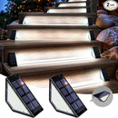 SOLPEX Solar Step Lights for Outside, 24 LEDs Solar Stair Lights Outdoor Waterproof Decor for Stair, Porch, Step, Deck, Fence, Front Door, Balcony, Patio, Wall, Yard, Garden(2 Pack, Cold White) by GreenHaven Gardens