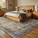 Lofus 8x10 Area Rug for Living Room,Brow Washable Large Rugs with Non-Slip Backing,Soft Neutral Carpets for Bedroom Dining Room Home Office Indoor Nursery by TinyTreasures Baby Boutique