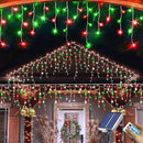 Upgraded Solar Christmas Lights,304 LED Outdoor Christmas Decorations 8 Modes Waterproof Solar Powered String Lights for Patio Yard Garden Wedding Party House Xmas Tree Roof Decorations(Red and Green) by GreenHaven Gardens