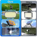 108 LED Solar Spot Lights Outdoor, Solar Lights Outdoor IP65 Waterproof, 3 Modes Solar Landscape Spotlights, Large Panel Solar Powered Lights for Garden Yard Pathway(Cool White/2 Pack) by GreenHaven Gardens