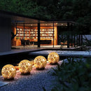 Solar Globe Lights Outdoor Waterproof-Solar Balls-Solar Garden Lights-Orbs for Outside 4 Pack Cracked Glass Ball for Lawn Patio Yard Backyard Decorations by CozyNest Decor