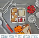 Darware Portion Control Serving Spoons (6-Piece Ladle Set); w 1/4 Cup, 1/2 Cup, 3/4 Cup & 1 Cup (2, 4, 6, 8 oz) & 1/2 & 1 Cup Utensils/Spoodles by CozyNest Decor