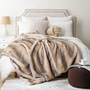 BATTILO HOME Luxury Mink Faux Fur Throw Blanket, Large Soft Cozy Warm Fur Blanket for Bed, Sofa, Couch, Chair, Thick Fur Throw and Blankets for Home Decor, 60"x80" by CozyNest Decor