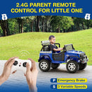 L8 2 Seater Ride On Car, 12V Kids Electric Car w/Remote Control, 4-Wheel Suspension, Bluetooth Speaker, Multi Music Modes, 3 Speeds, LED Lights, Xmas & Birthday Gift Ideas for Kids Ages 3+ by TinyTreasures Baby Boutique